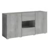 Buffet Design 140cm Pour Salon Couleur Gris Effet Béton Collection PAROS. 1 Buffet Design 140cm Pour Salon Couleur Gris Effet Béton Collection PAROS. -Magasin de meubles de restaurant buffet 10551961