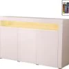 Buffet LED "Bogota" - 155 X 40 X 92 Cm - Blanc Laqué 2 Buffet LED "Bogota" - 155 X 40 X 92 Cm - Blanc Laqué -Magasin de meubles de restaurant buffet 10586967