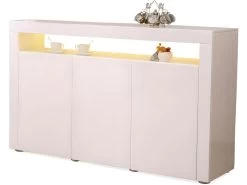 Buffet LED "Bogota" - 155 X 40 X 92 Cm - Blanc Laqué 6 Buffet LED "Bogota" - 155 X 40 X 92 Cm - Blanc Laqué -Magasin de meubles de restaurant buffet 10586969