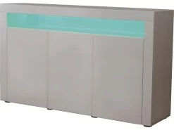 Buffet LED "Bogota" - 155 X 40 X 92 Cm - Blanc Laqué 7 Buffet LED "Bogota" - 155 X 40 X 92 Cm - Blanc Laqué -Magasin de meubles de restaurant buffet 10586971
