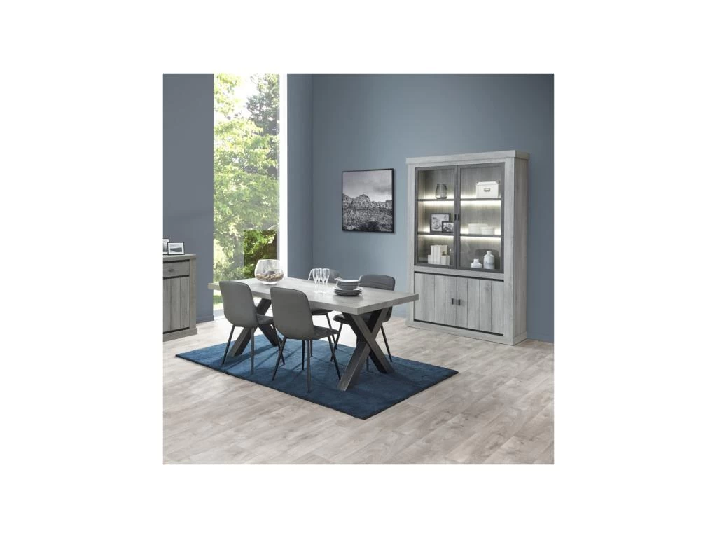 Argentier 4 Portes à LEDs - MAMBA 4 Argentier 4 Portes à LEDs - MAMBA – Image 2