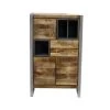 Armoire 3 Portes, 3 Niches Bois/Metal - JINK -Magasin de meubles de restaurant buffet 11128195