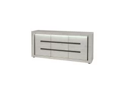 Buffet 3 Portes à LEDs - KIRUNA
