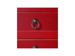 Meuble D'entrée 2 Portes, 8 Tiroirs Rouge Meuble Chinois - PEKIN -Magasin de meubles de restaurant buffet 11134241