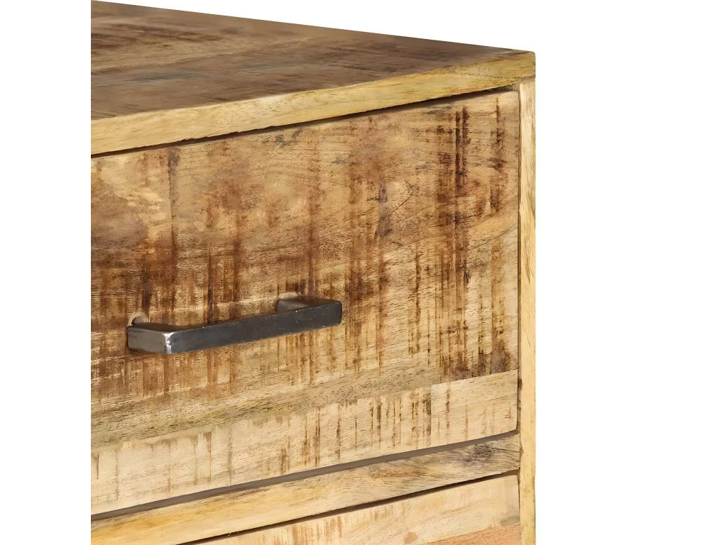 Buffet Bahut Armoire Console Meuble De Rangement Coffre à Tiroirs 106 Cm Bois De Manguier Massif 4402089 7 Buffet Bahut Armoire Console Meuble De Rangement Coffre à Tiroirs 106 Cm Bois De Manguier Massif 4402089 – Image 5