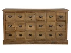 Buffet 18 Tiroirs Miramas En Bois