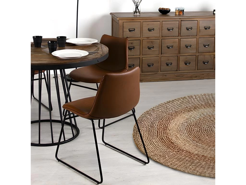 Buffet 18 Tiroirs Miramas En Bois 4 Buffet 18 Tiroirs Miramas En Bois – Image 2