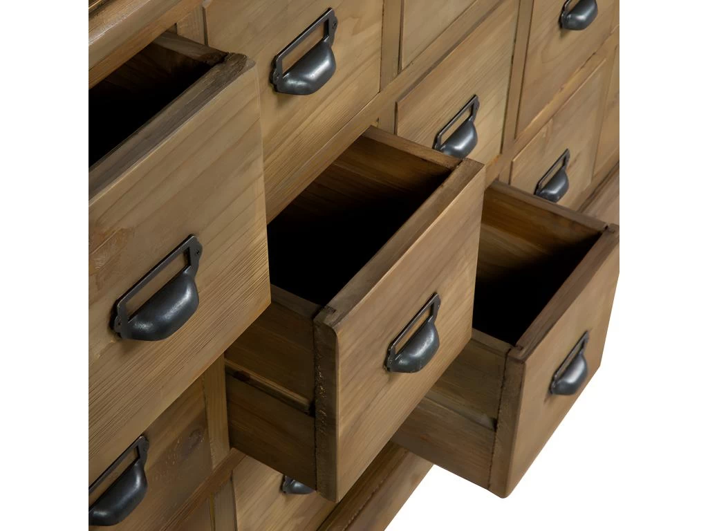 Buffet 18 Tiroirs Miramas En Bois 8 Buffet 18 Tiroirs Miramas En Bois – Image 6