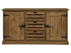 Buffet Ottawa En Bois 2 Portes 3 Tiroirs