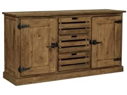 Buffet Ottawa En Bois 2 Portes 3 Tiroirs -Magasin de meubles de restaurant buffet 13003603