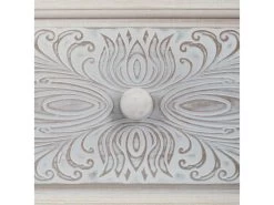 Commode Buffet Blanche À 3 Tiroirs Pour Vos Rangement, Dimensions L. 48 X P. 34 X H. 80 Cm -Magasin de meubles de restaurant buffet 13047595