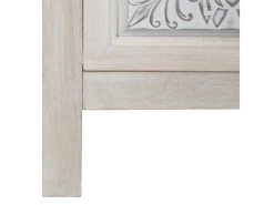 Commode Buffet Blanche À 3 Tiroirs Pour Vos Rangement, Dimensions L. 48 X P. 34 X H. 80 Cm -Magasin de meubles de restaurant buffet 13047597