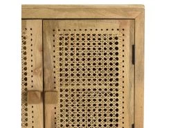 ISA - Buffet Marron 2 Portes Bois De Manguier Et Cannage Couleur Naturelle 9 ISA - Buffet Marron 2 Portes Bois De Manguier Et Cannage Couleur Naturelle -Magasin de meubles de restaurant buffet 14657529