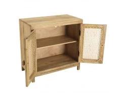 ISA - Buffet Marron 2 Portes Bois De Manguier Et Cannage Couleur Naturelle 10 ISA - Buffet Marron 2 Portes Bois De Manguier Et Cannage Couleur Naturelle -Magasin de meubles de restaurant buffet 14657531