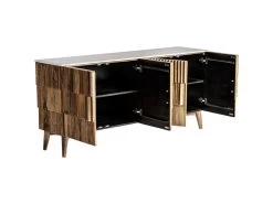 Buffet Plissé Wood -Magasin de meubles de restaurant buffet 15029817