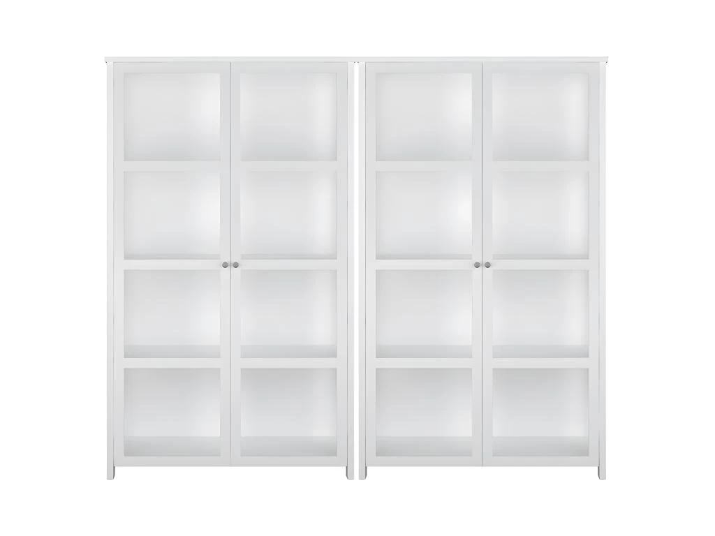 May Vitrine 4 Portes Blanc. 3 May Vitrine 4 Portes Blanc.