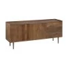 Buffet 2 Portes 3 Tiroirs Bois Brut - PAOLI