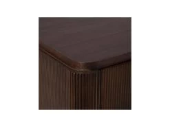 Buffet 3 Portes Bois Marron Foncé - VAJA -Magasin de meubles de restaurant buffet 17623653