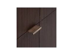 Buffet 3 Portes Bois Marron Foncé - VAJA -Magasin de meubles de restaurant buffet 17623655