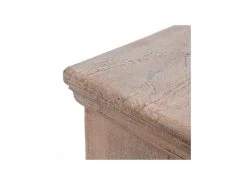 Buffet 4 Portes Bois Blanchi Fleurs - JANAMA -Magasin de meubles de restaurant buffet 17623941