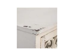 Meuble D'entrée 2 Portes 1 Tiroir Blanc - BYSHA -Magasin de meubles de restaurant buffet 17624159