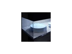 Buffet 3 Portes Laqué Noir à LEDs - TARENTE N°2 -Magasin de meubles de restaurant buffet 17624389