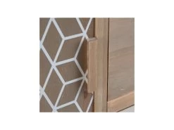 Meuble D'entrée 3 Tiroirs 1 Porte Bois/Blanc - HACHI 11 Meuble D'entrée 3 Tiroirs 1 Porte Bois/Blanc - HACHI -Magasin de meubles de restaurant buffet 17624829