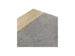 Buffet 3 Portes Chêne Oxygene/Béton Ciré Clair - DAPHNE -Magasin de meubles de restaurant buffet 17624961