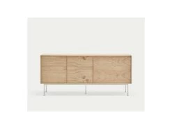 Buffet 3 Tiroirs 2 Portes Chêne Clair / Crème - TEULAT YOKO -Magasin de meubles de restaurant buffet 17625069