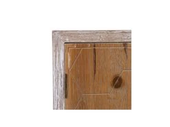 Buffet 1 Niche 2 Portes 2 Tiroirs Bois Blanchi - PATY -Magasin de meubles de restaurant buffet 17625129