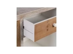 Buffet 1 Niche 2 Portes 2 Tiroirs Bois Blanchi - PATY -Magasin de meubles de restaurant buffet 17625133