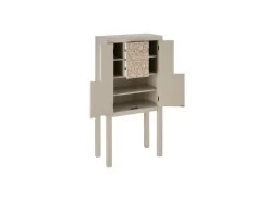 Meuble D'entrée 2 Portes 4 Tiroirs Bois/Taupe - QINGDAO -Magasin de meubles de restaurant buffet 17625715