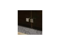 Argentier 4 Portes Chêne Oxygene/Béton Ciré Clair - DAPHNE 11 Argentier 4 Portes Chêne Oxygene/Béton Ciré Clair - DAPHNE -Magasin de meubles de restaurant buffet 17625777