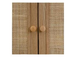 Armoire De Salon 2 Portes Bois Naturel/Rotin - NOLIMP 13 Armoire De Salon 2 Portes Bois Naturel/Rotin - NOLIMP -Magasin de meubles de restaurant buffet 17625937