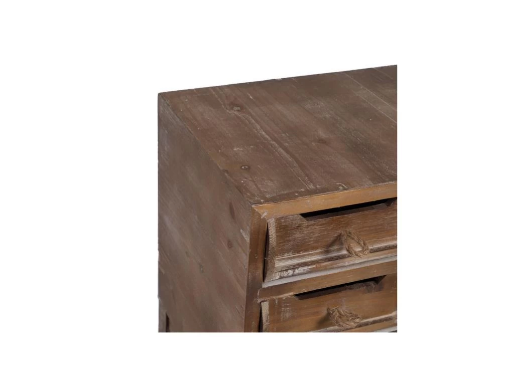 Meuble D'entrée 9 Tiroirs Bois/Jute - JUPA 6 Meuble D'entrée 9 Tiroirs Bois/Jute - JUPA – Image 4