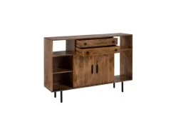 Buffet Semi-ouvert Bois Massif - LOUVE -Magasin de meubles de restaurant buffet 17635763