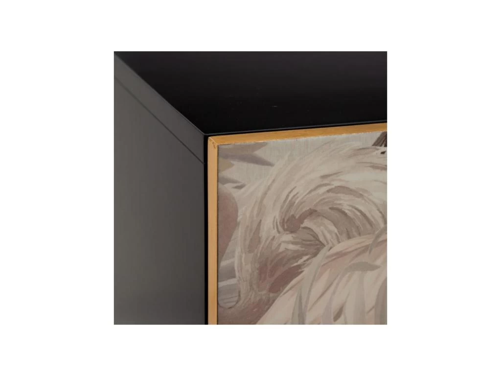 Buffet 2 Portes Flamands Roses/Bois - FLAMENCO 6 Buffet 2 Portes Flamands Roses/Bois - FLAMENCO – Image 4