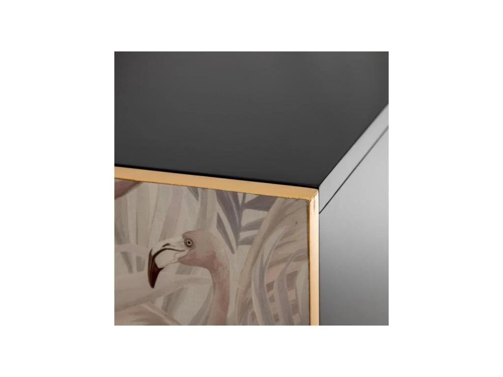 Buffet 2 Portes Flamands Roses/Bois - FLAMENCO 7 Buffet 2 Portes Flamands Roses/Bois - FLAMENCO – Image 5