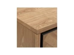 Meuble D'entrée 1 Porte 3 Tiroirs Bois/Métal - KIPSE 11 Meuble D'entrée 1 Porte 3 Tiroirs Bois/Métal - KIPSE -Magasin de meubles de restaurant buffet 17788593