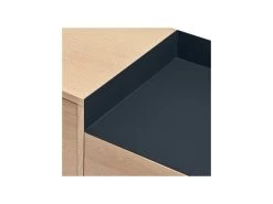 Buffet 3 Portes 3 Tiroirs Chêne Clair/Bleu - TEULAT VALLEY 13 Buffet 3 Portes 3 Tiroirs Chêne Clair/Bleu - TEULAT VALLEY -Magasin de meubles de restaurant buffet 18001103