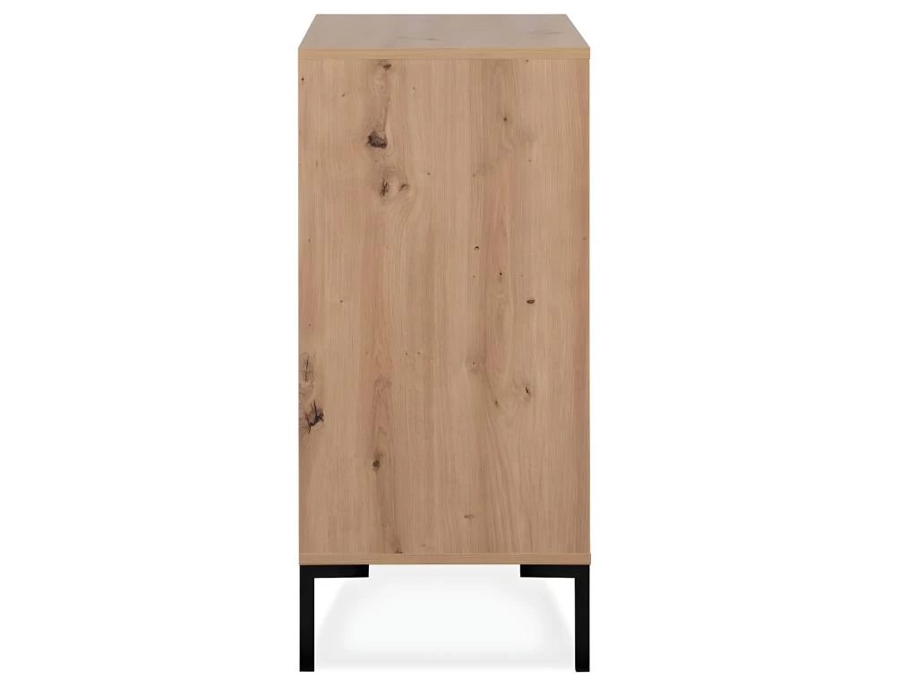 Buffet 2 Portes 1 Étagère L81 Cm - Plock 9 Buffet 2 Portes 1 Étagère L81 Cm - Plock – Image 7