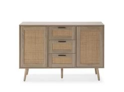 Buffet Dalia 3 Tiroirs Et 2 Portes Couleur Chêne, 120 Cm Longueur 11 Buffet Dalia 3 Tiroirs Et 2 Portes Couleur Chêne, 120 Cm Longueur -Magasin de meubles de restaurant buffet 18369921