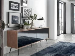 Buffet En Bois Et Verre Miroir Noir 3061 ANGEL CERDA 15 Buffet En Bois Et Verre Miroir Noir 3061 ANGEL CERDA -Magasin de meubles de restaurant buffet 18424161