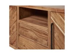 Buffet 3 Portes & 2 Tiroirs "Ridoma" 200cm Marron -Magasin de meubles de restaurant buffet 19090863