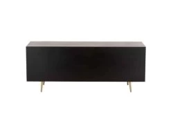 Buffet 4 Tiroirs & 2 Portes "Remina" 150cm Noir & Or -Magasin de meubles de restaurant buffet 19091539