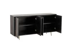 Buffet 4 Portes Design "Remina" 160cm Noir & Or 11 Buffet 4 Portes Design "Remina" 160cm Noir & Or -Magasin de meubles de restaurant buffet 19091555