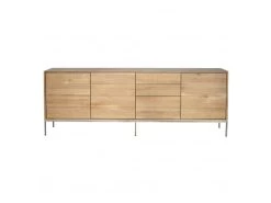 Buffet 3 Tiroirs & 3 Portes "Kubico" 225cm Chêne -Magasin de meubles de restaurant buffet 19092027