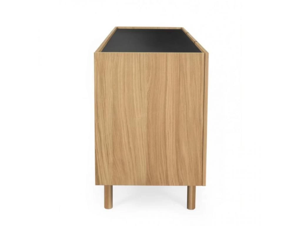 Buffet Design En Bois Massif "Porto II" 175cm Chêne 6 Buffet Design En Bois Massif "Porto II" 175cm Chêne – Image 4