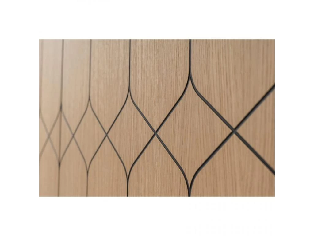 Buffet Design En Bois Massif "Porto II" 175cm Chêne 7 Buffet Design En Bois Massif "Porto II" 175cm Chêne – Image 5