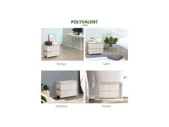 Commode 6 Tiroirs AGDE Beige 16 Commode 6 Tiroirs AGDE Beige -Magasin de meubles de restaurant buffet 19193955